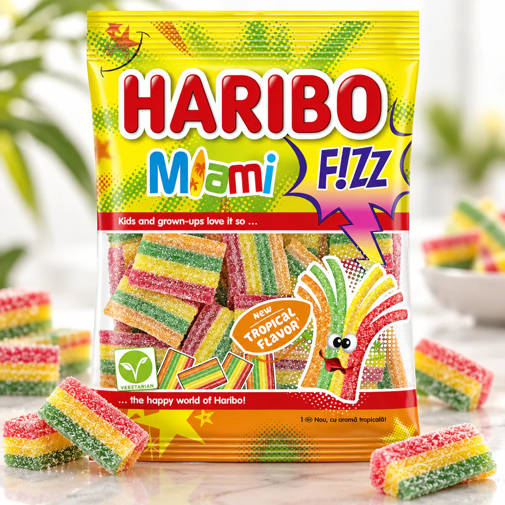 Мармелад жевательный Haribo Miami Sauer 85г 1/22 (Германия)