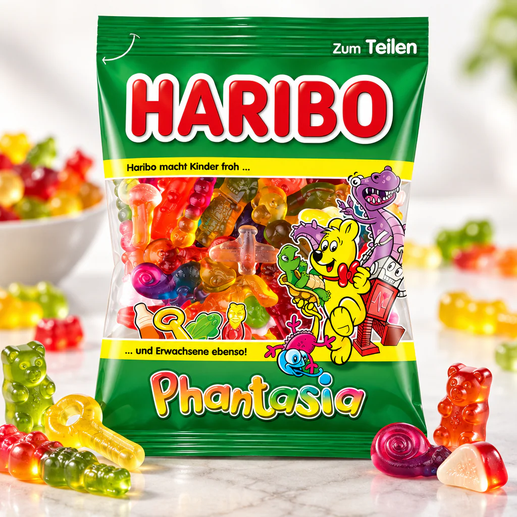 Мармелад жевательный Haribo Phantasia фантазия 80г 1/24 (Турция)
