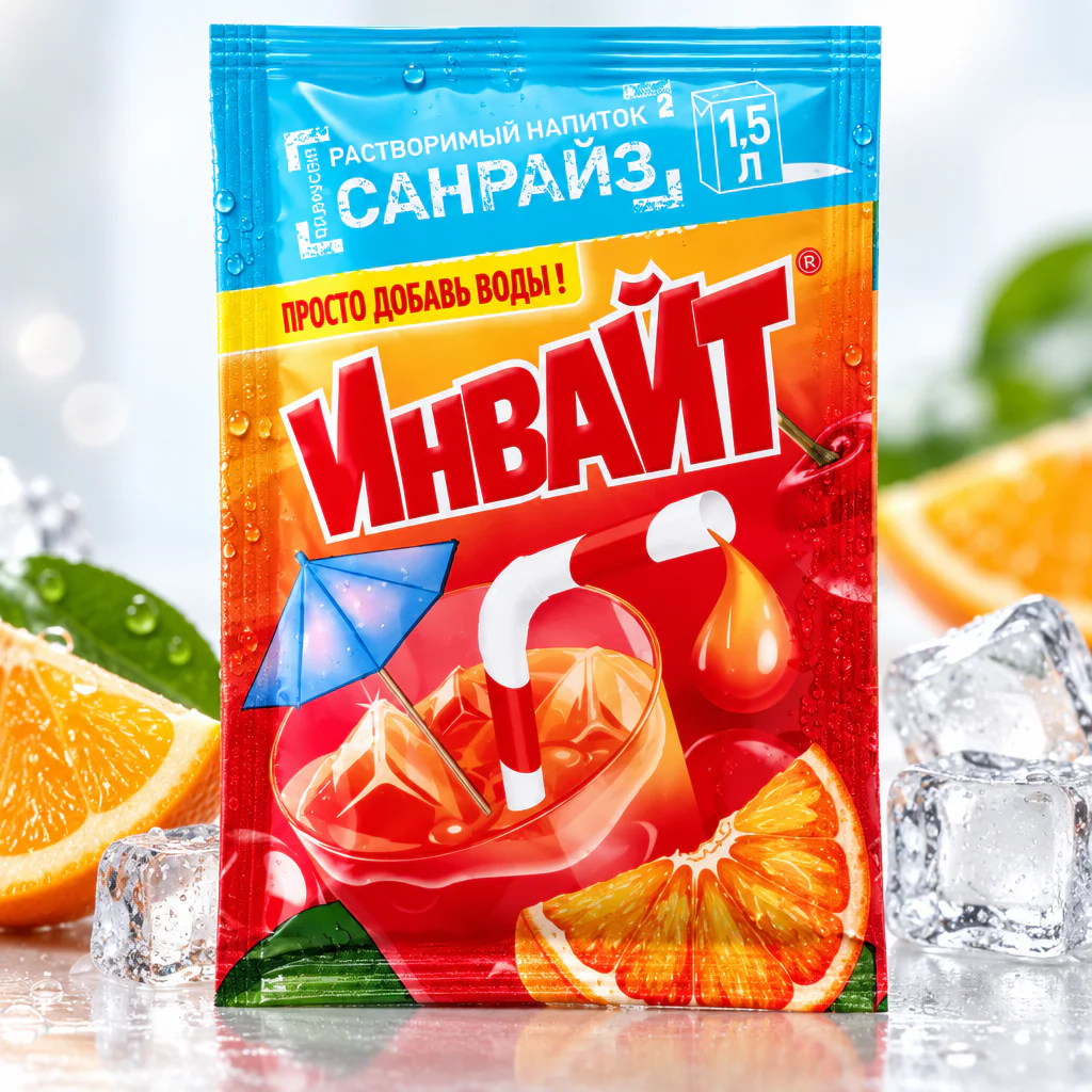 Напиток растворимый INVITE Санрайз 12г 1/24
