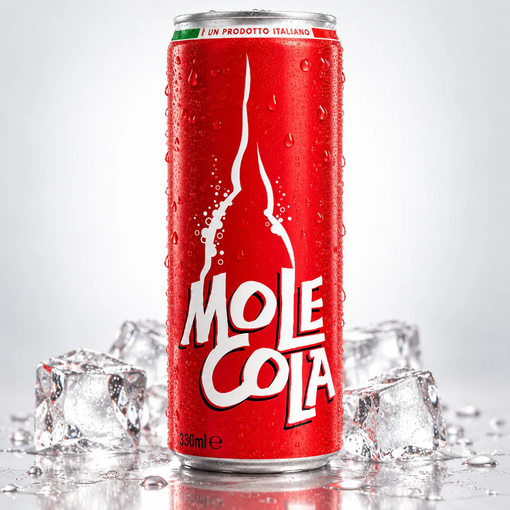 Напиток газированный Mole Cola Classic (тонкая банка) 330мл 1/24 (Италия)
