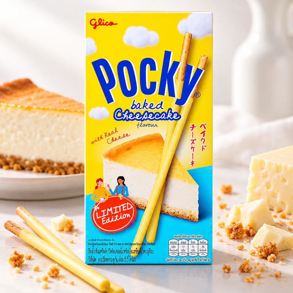 Бисквитные палочки Pocky Biscuit Cheese Cake 31г 1/10