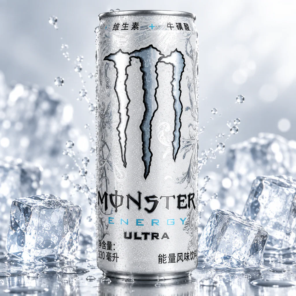 Напиток энергетический Monster Energy Ultra 330мл 1/24 (Китай)