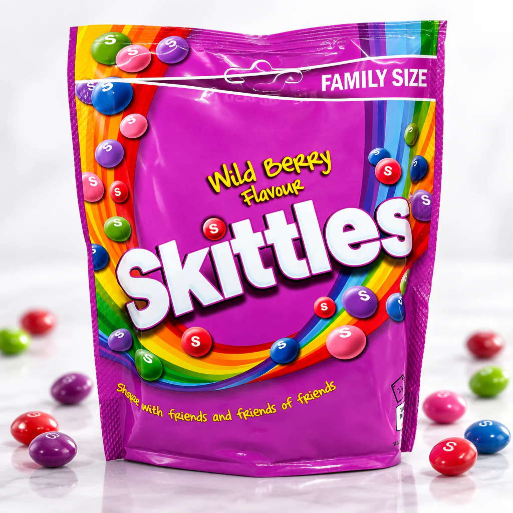 Драже Skittles лесные ягоды 136г 1/15 (Ирландия)