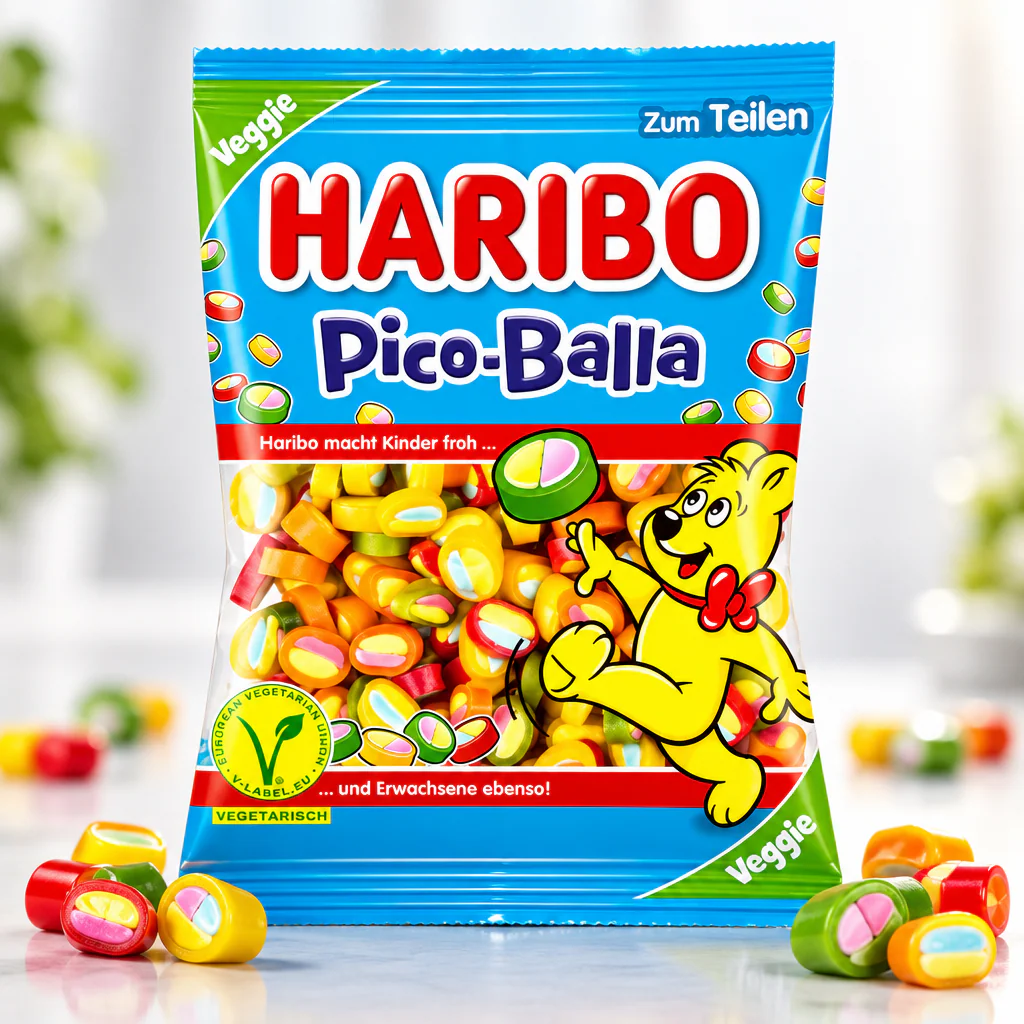 Мармелад жевательный Haribo Pico-Balla Sauer 85г 1/30 (Германия)