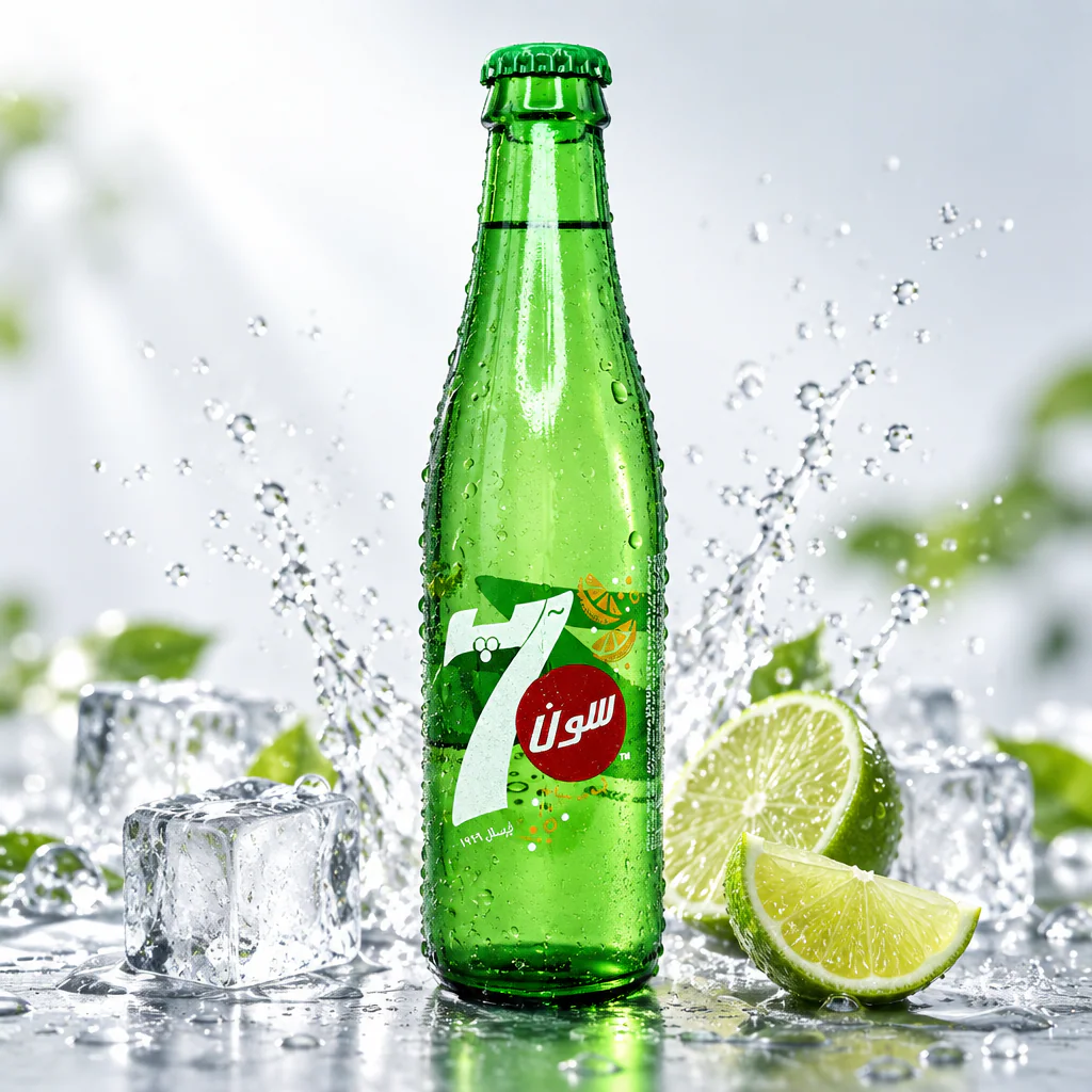 Напиток газированный 7UP в стекле 250мл 1/24 (Иордания)