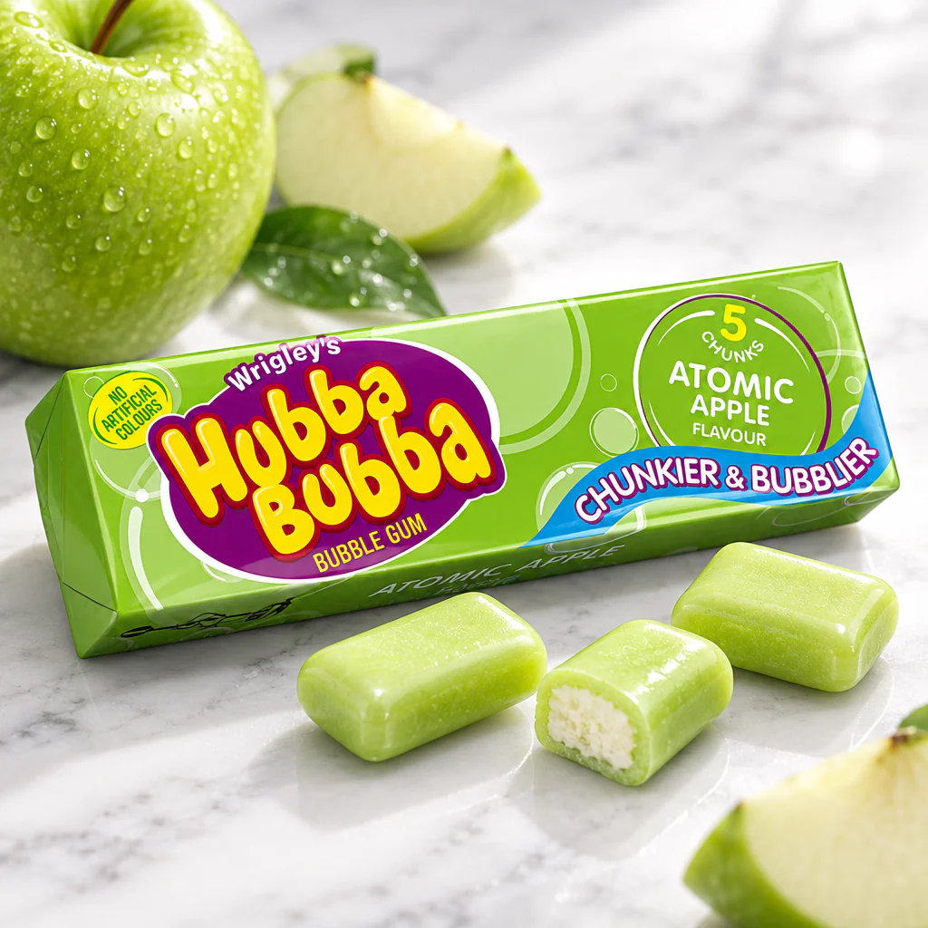Жевательная резинка Hubba Bubba Аpple 35г 1/20 (Германия)