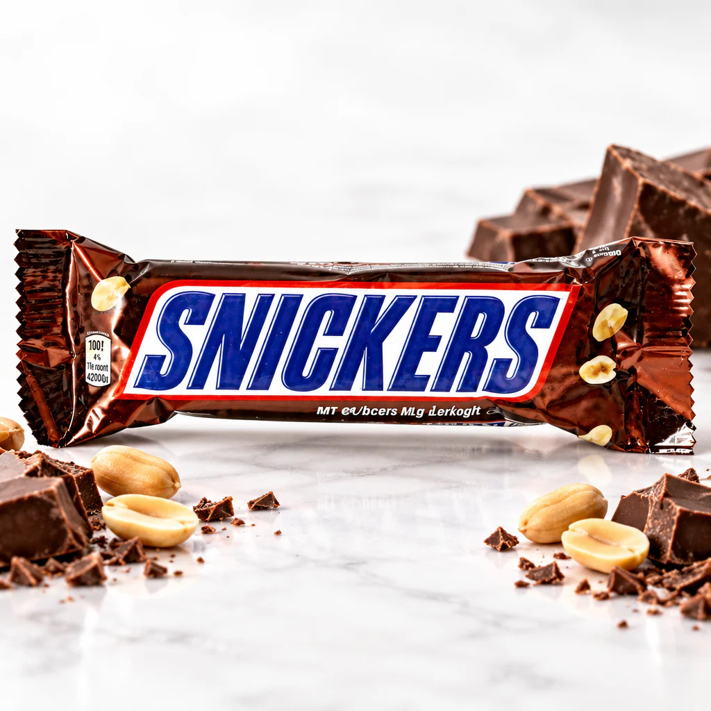 Шоколадный батончик Snickers BPI Limited 51г 1/24 (Китай)