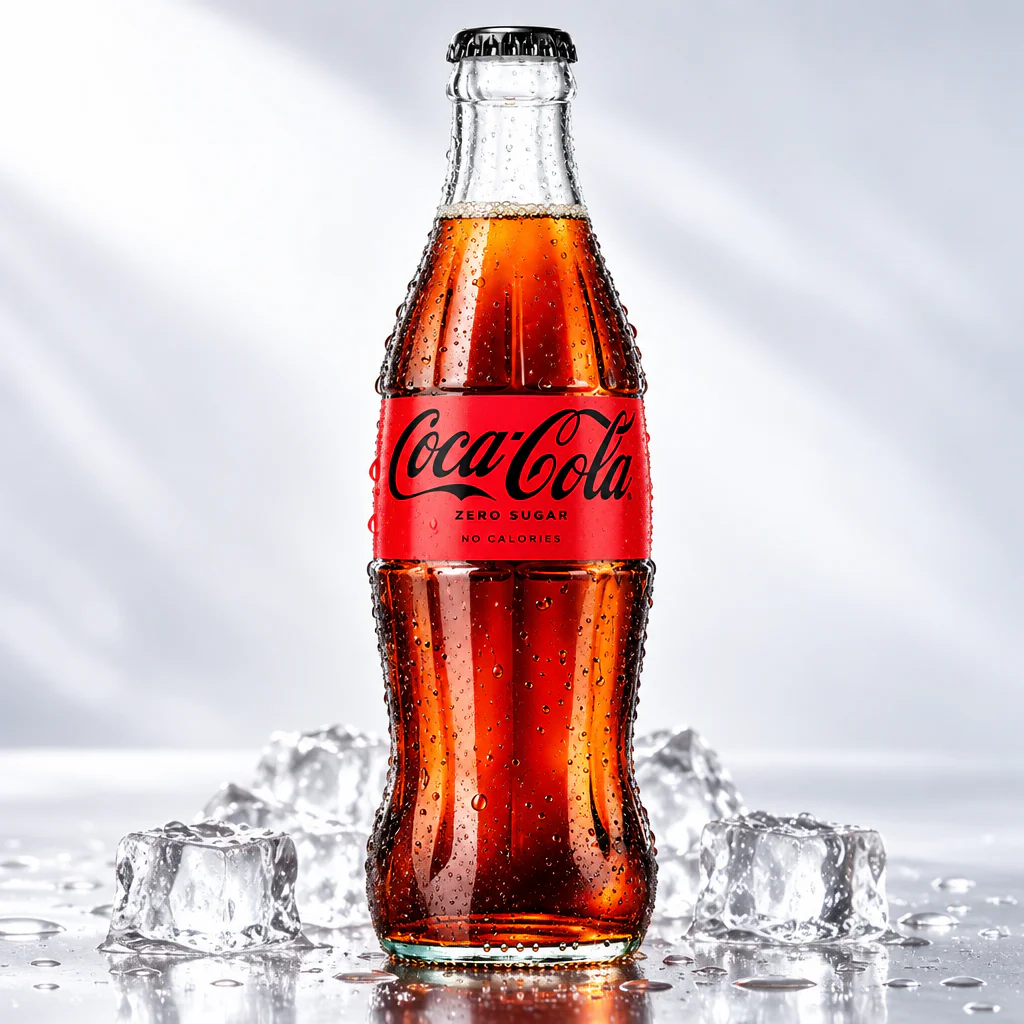 Напиток газированный Coca-Cola Classic Zero в стекле 330мл 1/15 (Грузия)