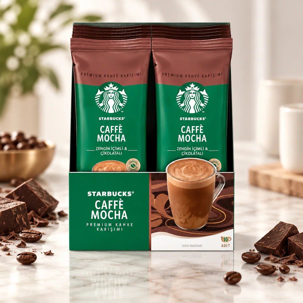 Кофе растворимый Starbucks Mocha 18г 1/10 (Турция)