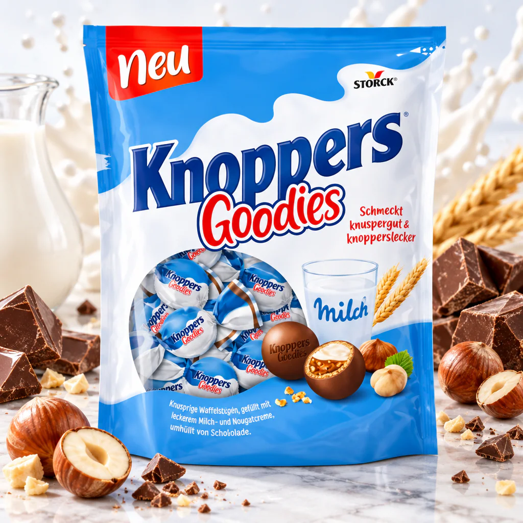 Шоколадные шарики Knoppers Goodies 180г 1/14