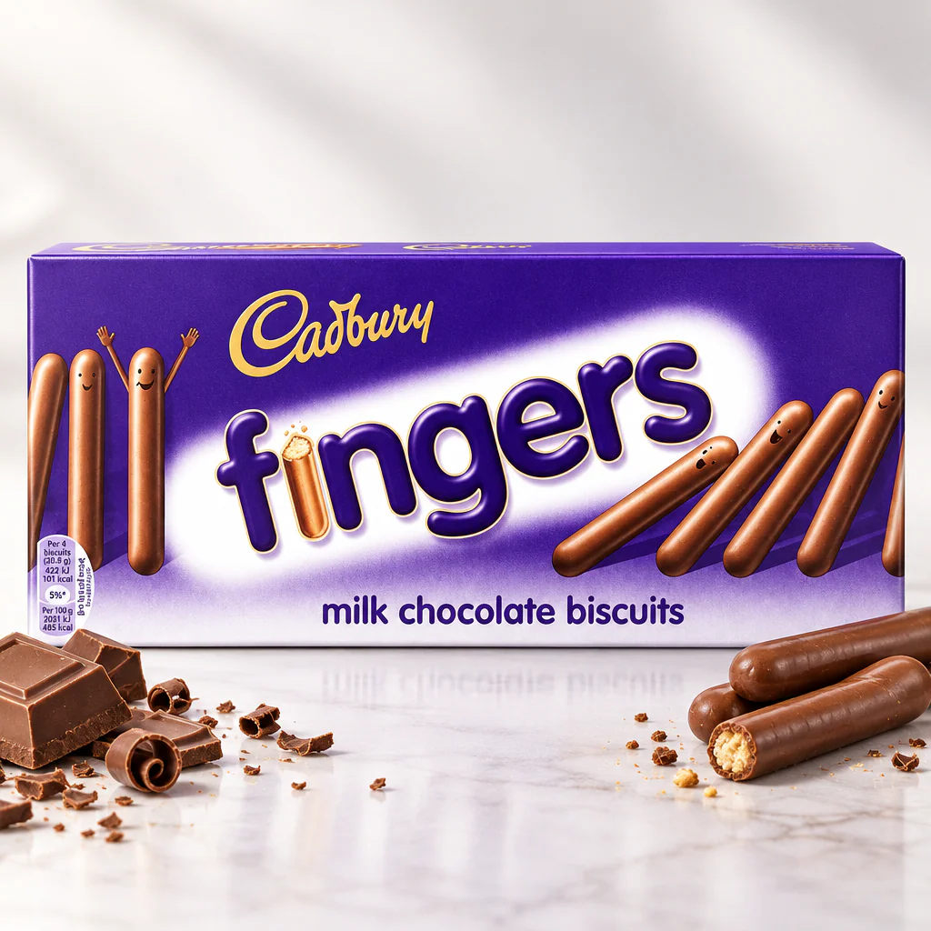 Шоколадные палочки Cadbury Milk Choc Fingers 114г 1/20