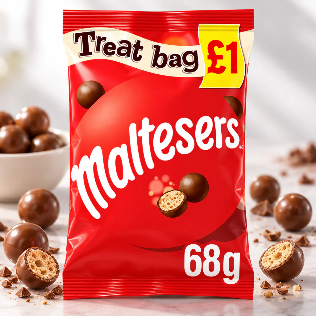 Шоколадные шарики Maltesers 68г 1/24 (Великобритания)