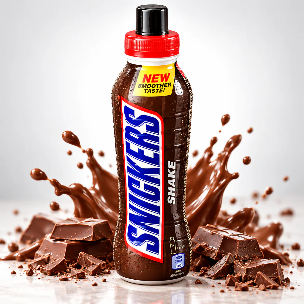 Коктейль молочный Snickers 350мл 1/8 (Великобритания)