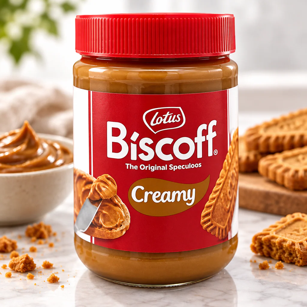 Паста арахисовая Lotus Biscoff Creamy 400г 1/8