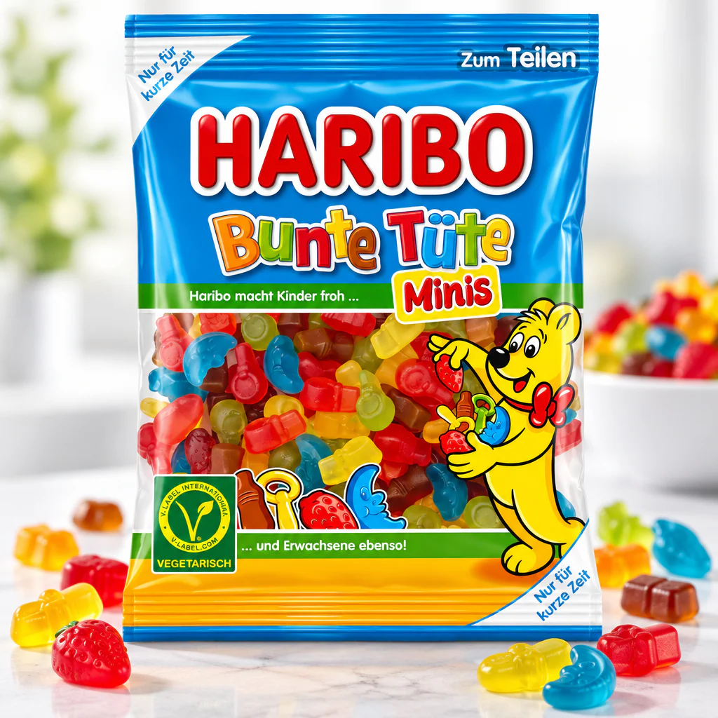 Мармелад жевательный Haribo Limited Bunte Tüte Minis 160г 1/40