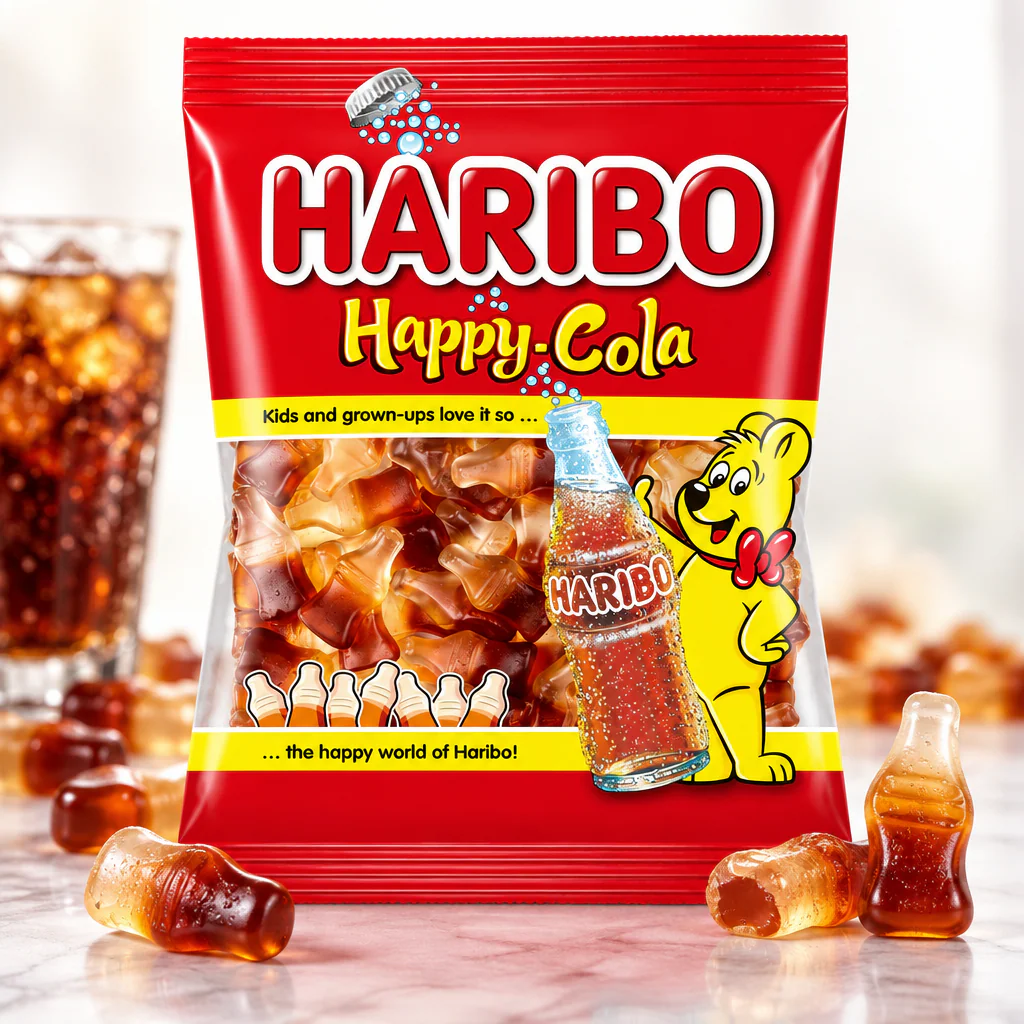 Мармелад жевательный Haribo Happy Cola 100г 1/18 (Испания)