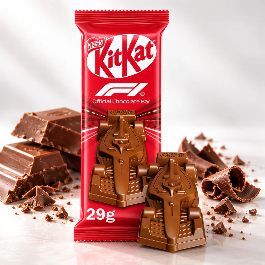 Батончик шоколадный KitKat F1 Формула 1 29г 1/30 (Польша)